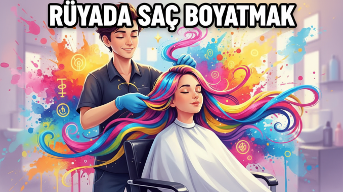 "Rüyada Saç Boyatmak"