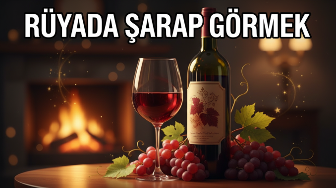 "Rüyada Şarap Görmek"