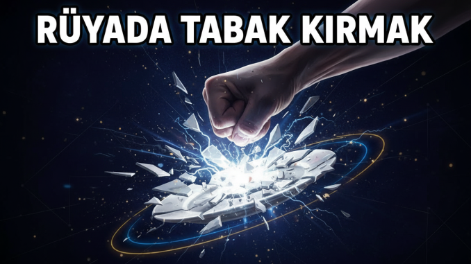 "Rüyada Tabak Kırmak"