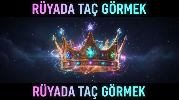 "Rüyada Taç Görmek"