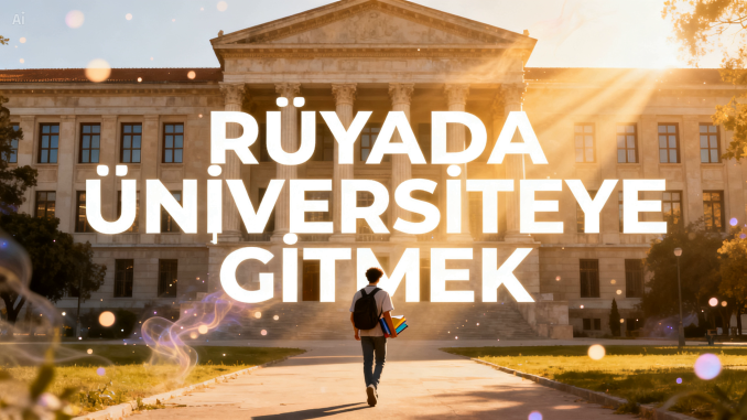 "Rüyada Üniversiteye Gitmek"
