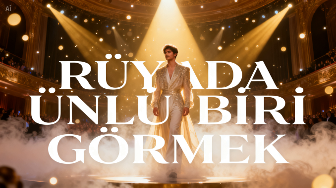 "Rüyada Ünlü Biri Görmek"