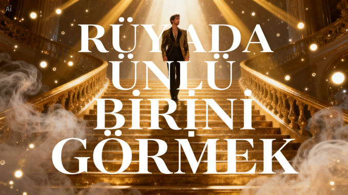 "Rüyada Ünlü Birini Görmek"