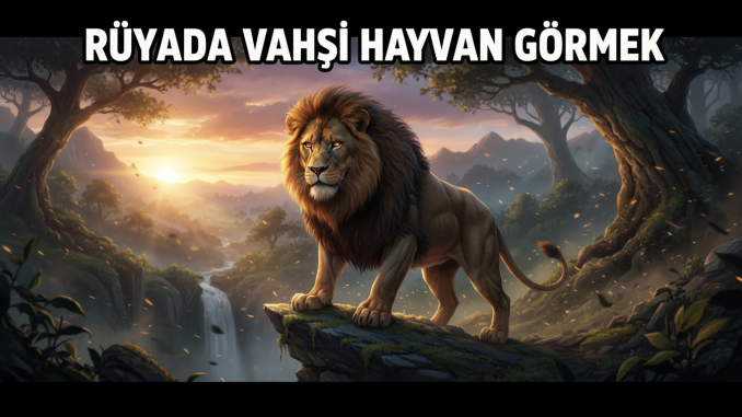 "Rüyada Vahşi Hayvan Görmek"