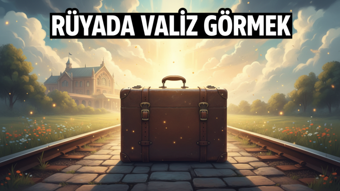 "Rüyada Valiz Görmek"