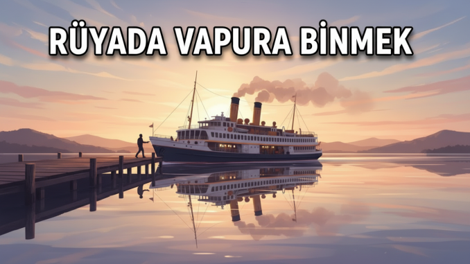"Rüyada Vapura Binmek"
