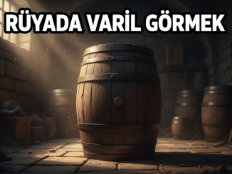 "Rüyada Varil Görmek"