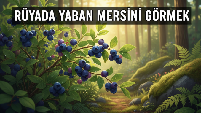 "Rüyada Yaban Mersini Görmek"