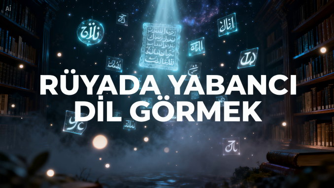 "Rüyada Yabancı Dil Görmek"