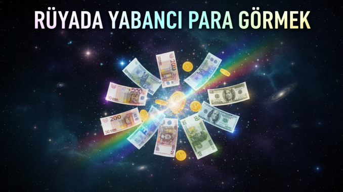 "Rüyada Yabancı Para Görmek"