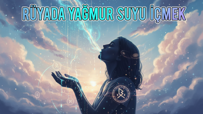 "Rüyada Yağmur Suyu İçmek"