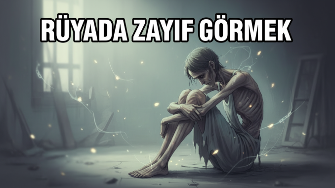 "Rüyada Zayıf Görmek"