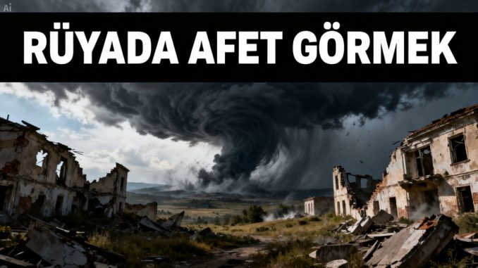 "Rüyada Afet Görmek"