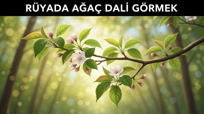 "Rüyada Ağaç Dalı Görmek"