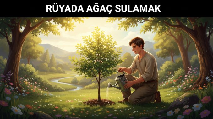 "Rüyada Ağaç Sulamak"
