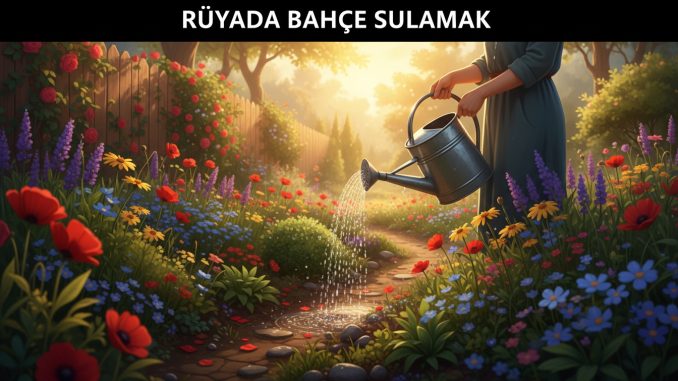 "Rüyada Bahçe Sulamak"