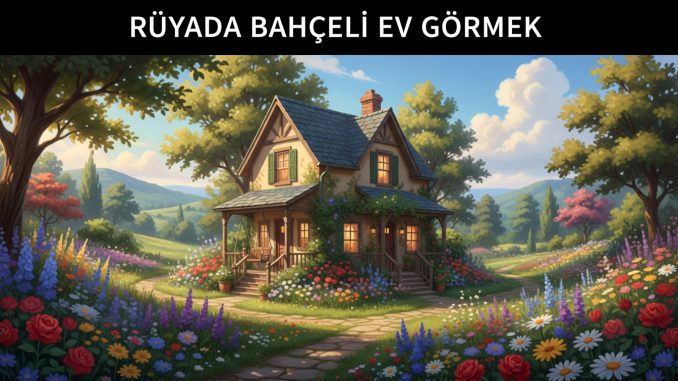 "Rüyada Bahçeli Ev Görmek"