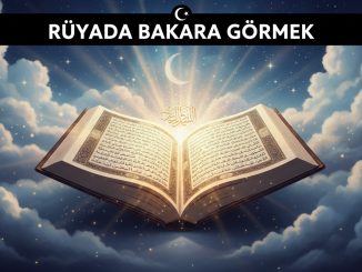 "Rüyada Bakara Görmek"