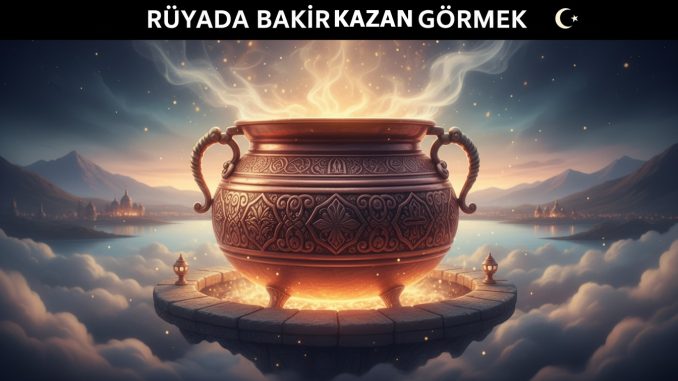"Rüyada Bakır Kazan Görmek"