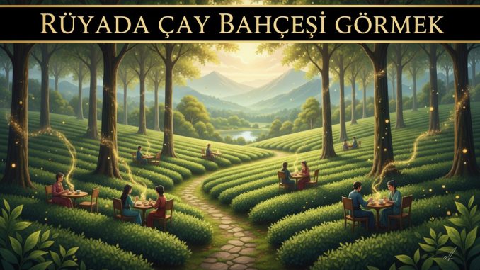 "Rüyada Çay Bahçesi Görmek"