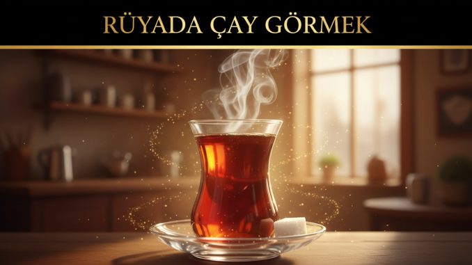 "Rüyada Çay Görmek"