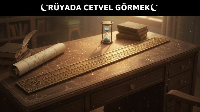 "Rüyada Cetvel Görmek"