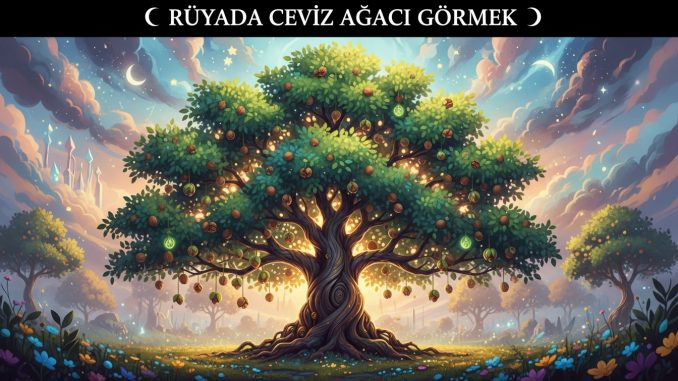 "Rüyada Ceviz Ağacı Görmek"
