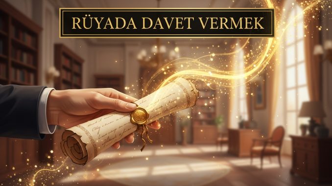 "Rüyada Davet Vermek"