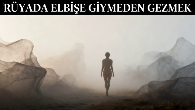 "Rüyada Elbise Giymeden Gezmek"