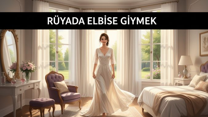"Rüyada Elbise Giymek"