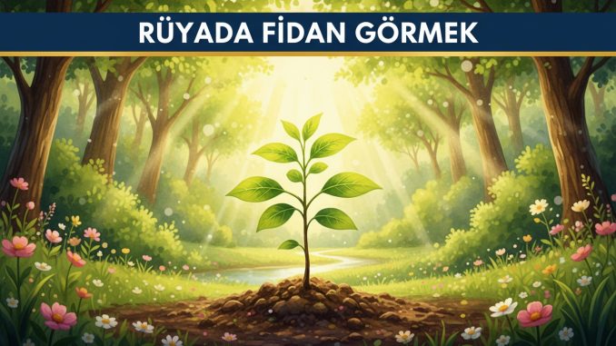 "Rüyada Fidan Görmek"