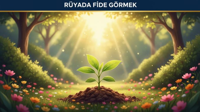 "Rüyada Fide Görmek"