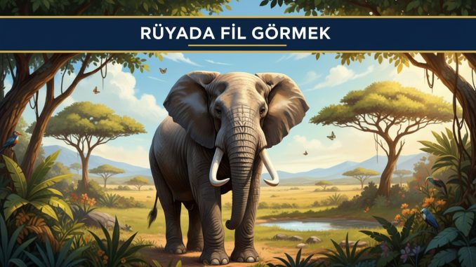 "Rüyada Fil Görmek"