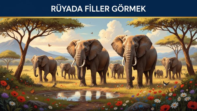 "Rüyada Filler Görmek"