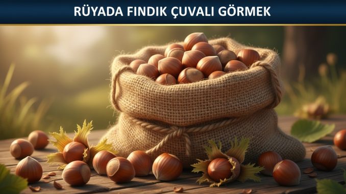 "Rüyada Fındık Çuvalı Görmek"