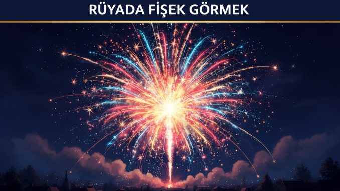 "Rüyada Fişek Görmek"