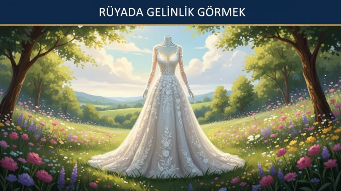 "Rüyada Gelinlik Görmek"