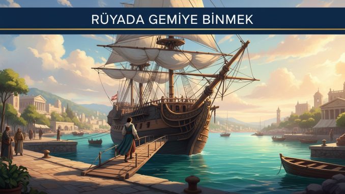 "Rüyada Gemiye Binmek"