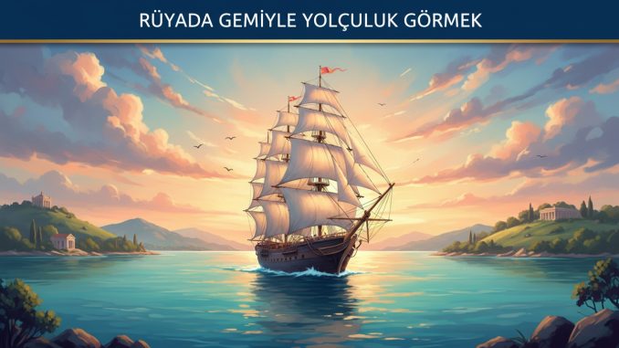 "Rüyada Gemiyle Yolculuk Görmek"