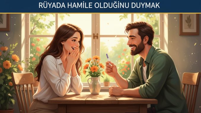 "Rüyada Hamile Olduğunu Duymak"