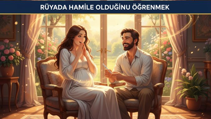 "Rüyada Hamile Olduğunu Öğrenmek"
