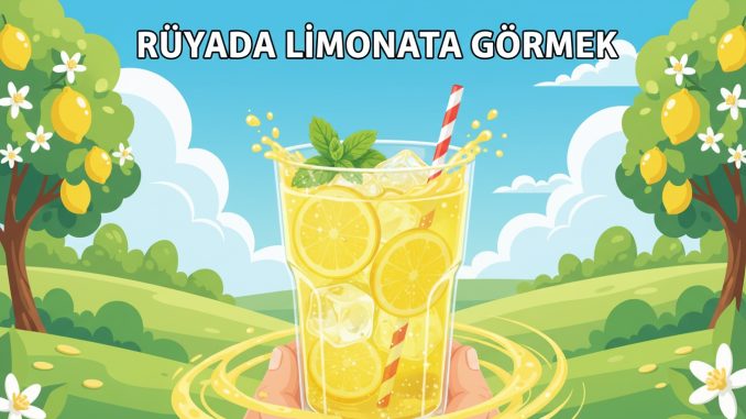 "Rüyada Limonata Görmek"