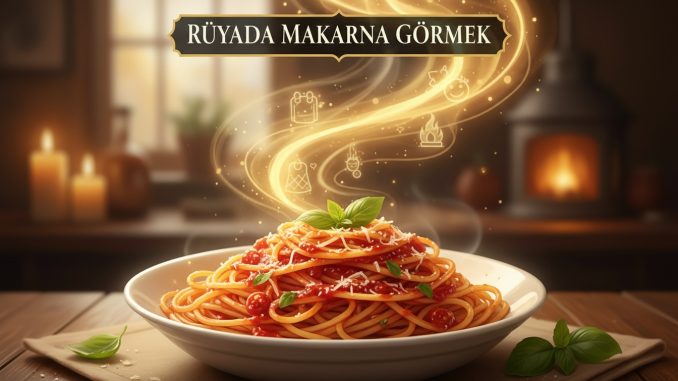 "Rüyada Makarna Görmek"