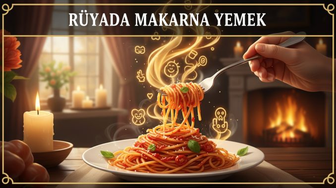 "Rüyada Makarna Yemek"