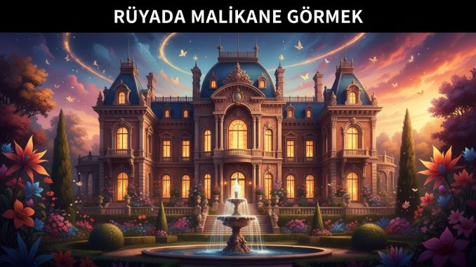 "Rüyada Malikane Görmek"