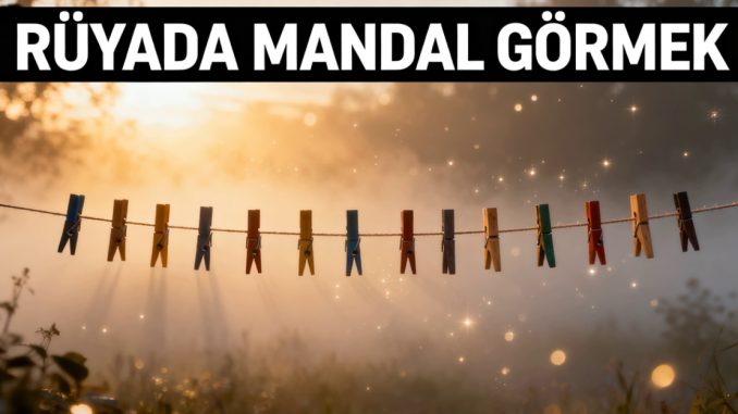 "Rüyada Mandal Görmek"