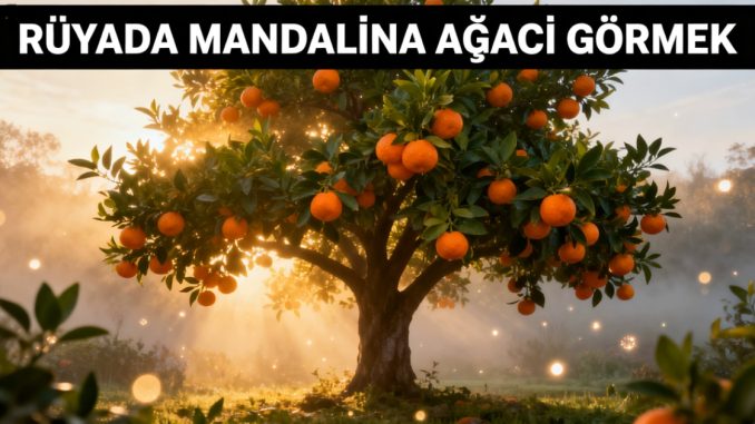 "Rüyada Mandalina Ağacı Görmek"