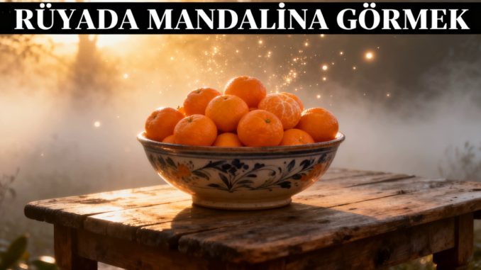 "Rüyada Mandalina Görmek"