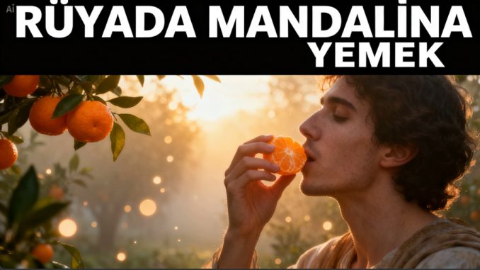 "Rüyada Mandalina Yemek"