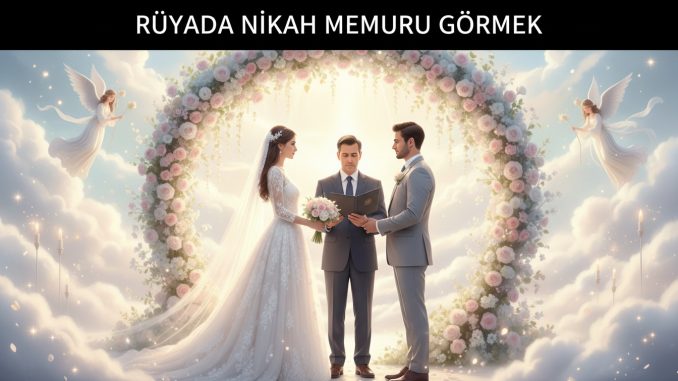 "Rüyada Nikah Memuru Görmek"